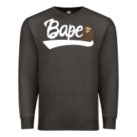 Smoke bape text Premium Sweatshirt - linhVisuals