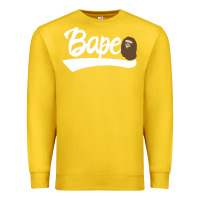 Lemon bape text Premium Sweatshirt - linhVisuals