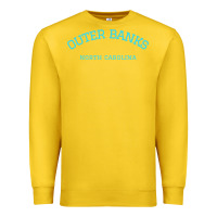 Lemon north carolina outer banks obx nc beach gift long sleeve t shirt Premium Sweatshirt - linhVisuals
