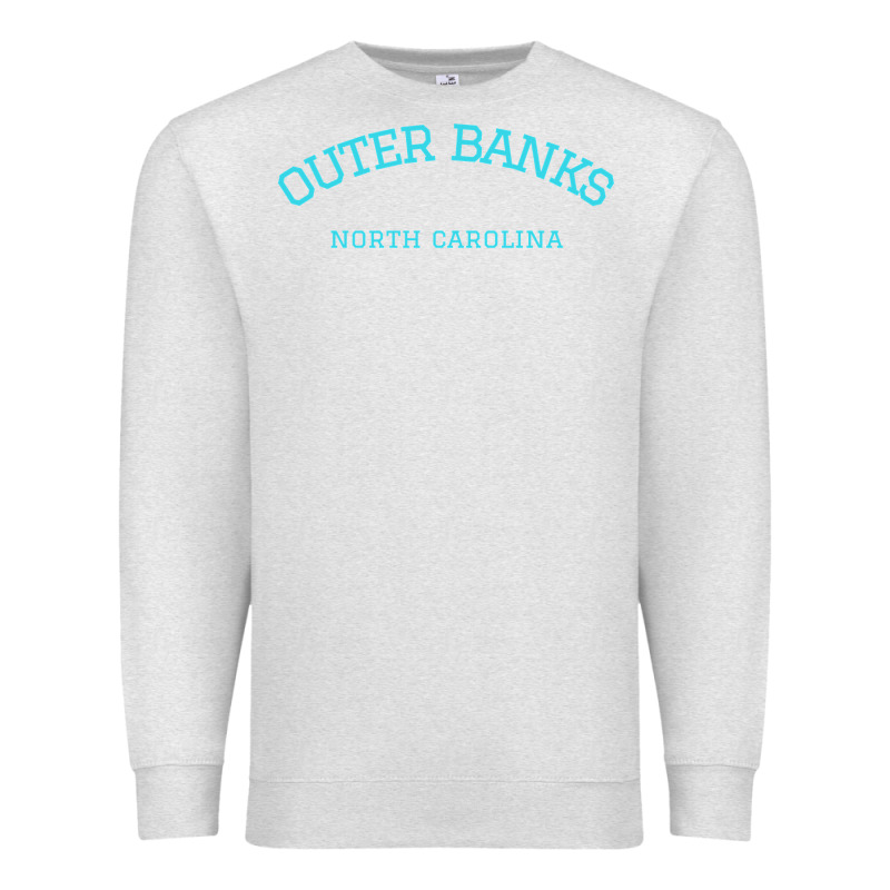 North Carolina Outer Banks Obx Nc Beach Gift Long Sleeve T Shirt Premium Sweatshirt by linhVisuals | Teevron