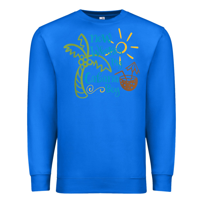 Now Where's My Cabana Boy, Beach Palm Tree Coconut T Shirt Premium Sweatshirt by linhVisuals | Teevron