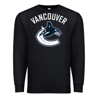 Black canucks white Premium Sweatshirt - linhVisuals