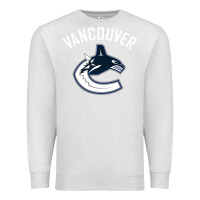 Oatmeal Heather canucks white Premium Sweatshirt - linhVisuals