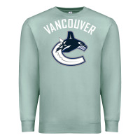 Seafoam canucks white Premium Sweatshirt - linhVisuals