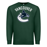 Sports Green canucks white Premium Sweatshirt - linhVisuals