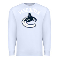 White canucks white Premium Sweatshirt - linhVisuals