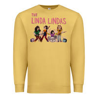 Antique Gold growing up   the linda lindas Premium Sweatshirt - linhVisuals