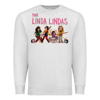 Oatmeal Heather growing up   the linda lindas Premium Sweatshirt - linhVisuals