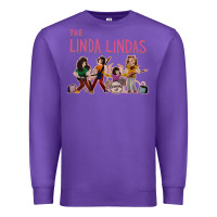 Purple growing up   the linda lindas Premium Sweatshirt - linhVisuals