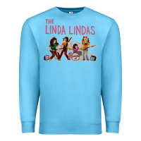 Ocean Blue growing up   the linda lindas Premium Sweatshirt - linhVisuals