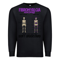 Black fibromyalgia awareness do not judge what you dont understand Premium Sweatshirt - linhVisuals
