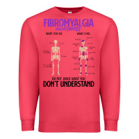 Cardinal fibromyalgia awareness do not judge what you dont understand Premium Sweatshirt - linhVisuals