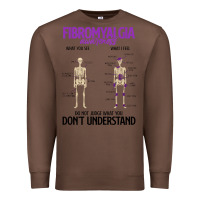 Chestnut fibromyalgia awareness do not judge what you dont understand Premium Sweatshirt - linhVisuals