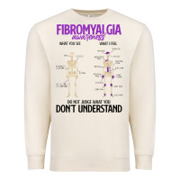 Sandshell fibromyalgia awareness do not judge what you dont understand Premium Sweatshirt - linhVisuals