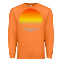 Carrot retro sunset Premium Sweatshirt - linhVisuals