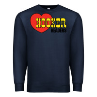 Navy hooker headers Premium Sweatshirt - linhVisuals