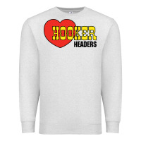 Oatmeal Heather hooker headers Premium Sweatshirt - linhVisuals
