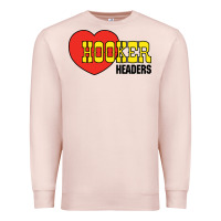 Pale Pink hooker headers Premium Sweatshirt - linhVisuals