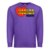 Purple hooker headers Premium Sweatshirt - linhVisuals