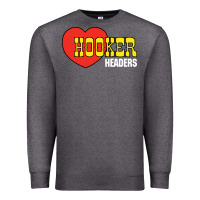 Charcoal Heather hooker headers Premium Sweatshirt - linhVisuals
