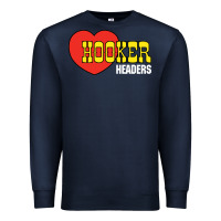 Navy hooker headers Premium Sweatshirt - linhVisuals