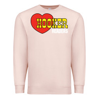 Pale Pink hooker headers Premium Sweatshirt - linhVisuals