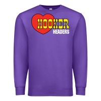 Purple hooker headers Premium Sweatshirt - linhVisuals