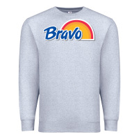 Heather Grey bravo supermarket Premium Sweatshirt - linhVisuals