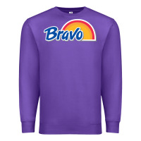 Purple bravo supermarket Premium Sweatshirt - linhVisuals