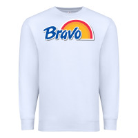 White bravo supermarket Premium Sweatshirt - linhVisuals