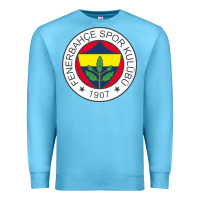 Ocean Blue fenerbahçe Premium Sweatshirt - linhVisuals