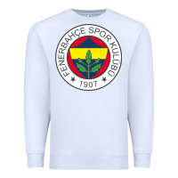 White fenerbahçe Premium Sweatshirt - linhVisuals