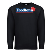 Black foodtown Premium Sweatshirt - linhVisuals
