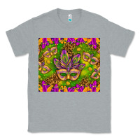 Mardi Gras Masks And Coins Tumbler Classic Tee | Teevron