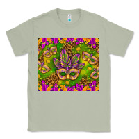 Matcha Mardi Gras masks and coins tumbler Classic Tee - HowdyJamesFarm