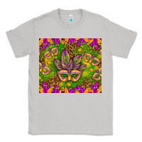 Moon Dust Mardi Gras masks and coins tumbler Classic Tee - HowdyJamesFarm