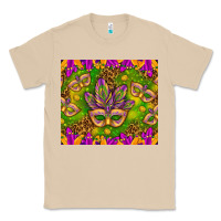 Mushroom Mardi Gras masks and coins tumbler Classic Tee - HowdyJamesFarm