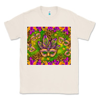 Natural Mardi Gras masks and coins tumbler Classic Tee - HowdyJamesFarm