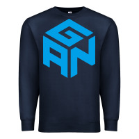 Navy gancube Premium Sweatshirt - linhVisuals