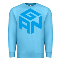 Ocean Blue gancube Premium Sweatshirt - linhVisuals