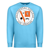 Ocean Blue Occidental College Premium Sweatshirt - linhVisuals