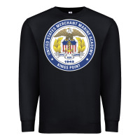 Black United States Merchant Marine Academy Premium Sweatshirt - linhVisuals