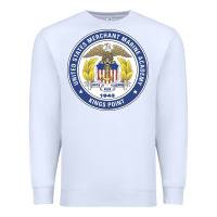 White United States Merchant Marine Academy Premium Sweatshirt - linhVisuals