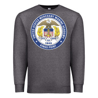 Charcoal Heather United States Merchant Marine Academy Premium Sweatshirt - linhVisuals
