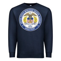 Navy United States Merchant Marine Academy Premium Sweatshirt - linhVisuals