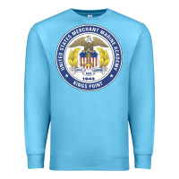 Ocean Blue United States Merchant Marine Academy Premium Sweatshirt - linhVisuals
