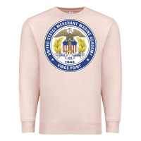 Pale Pink United States Merchant Marine Academy Premium Sweatshirt - linhVisuals
