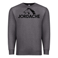 Charcoal Heather jordache Premium Sweatshirt - linhVisuals