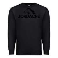 Black jordache Premium Sweatshirt - linhVisuals