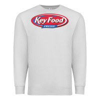 Dove Grey keyfood fresh Premium Sweatshirt - linhVisuals